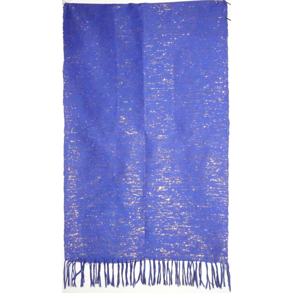 Royal Blue with Gold Interlace Table Runner